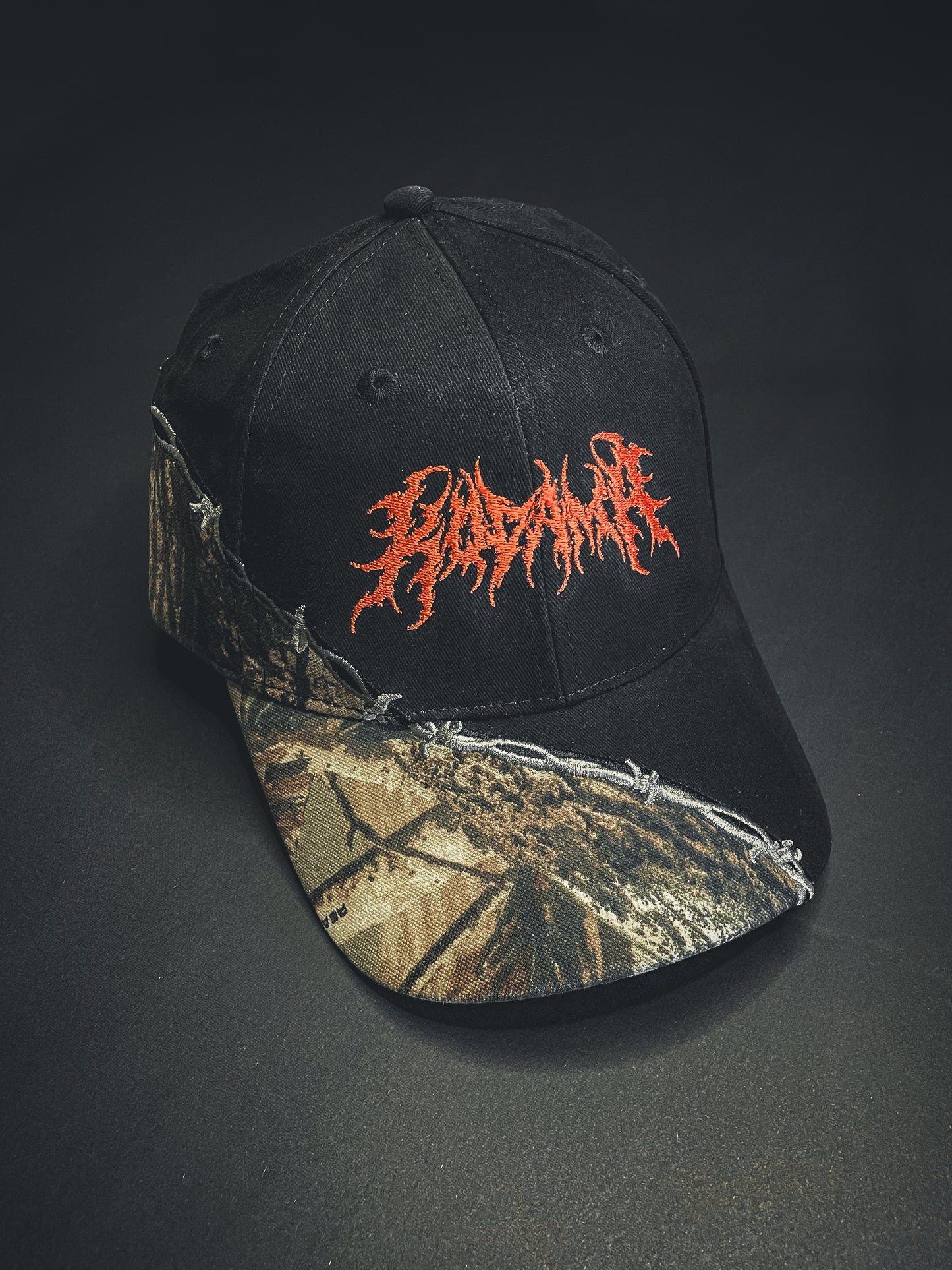 BARBED WIRE CAMO HAT
